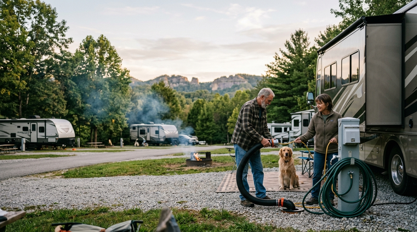 What Are the Best RV Parks Near Slade, KY With Full Hookups?