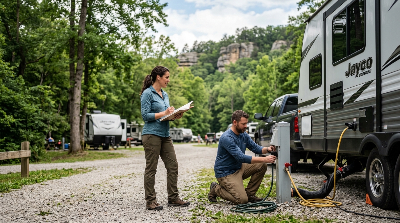 Deliverable: Campgrounds in Kentucky With Full Hookups — Published Page